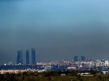Boina de contaminación en Madrid Boina de contaminación en Madrid