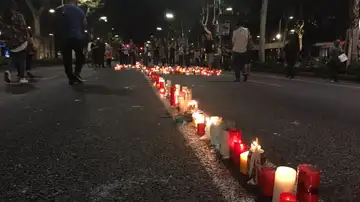 Velas en la Diagonal con Paseo de Gracia Velas en la Diagonal con Paseo de Gracia
