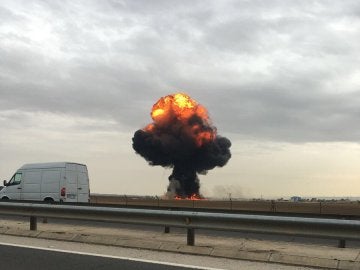 Accidente aéreo en la base de Torrejón