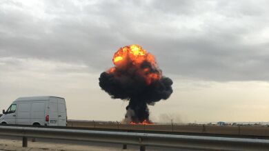 Fallece un piloto tras estrellarse un F18 en la base aérea de Torrejón