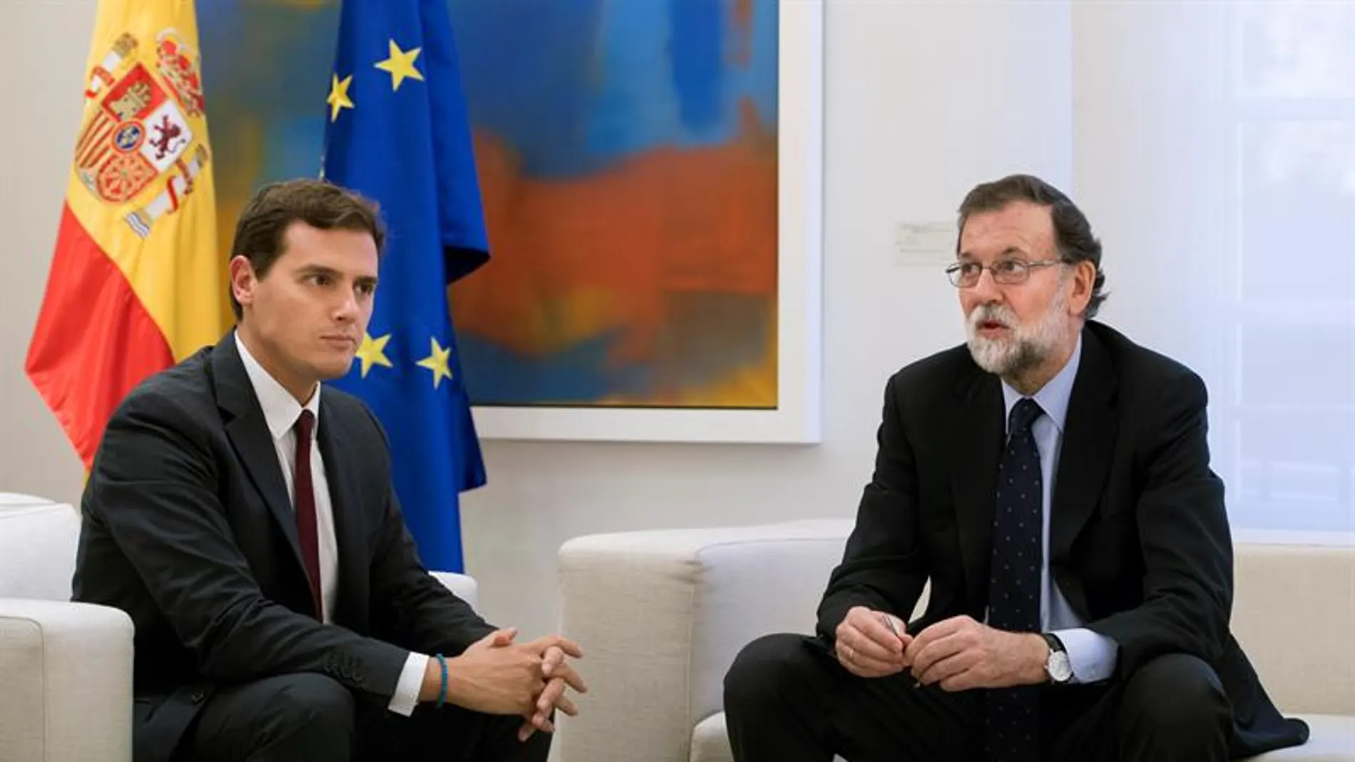 Albert Rivera y Mariano Rajoy Albert Rivera y Mariano Rajoy
