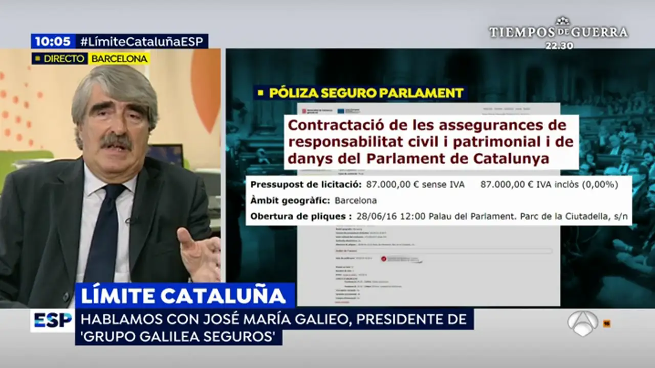 Adeslas SegurCaixa rescinde su contrato con el Parlament y la Generalitat