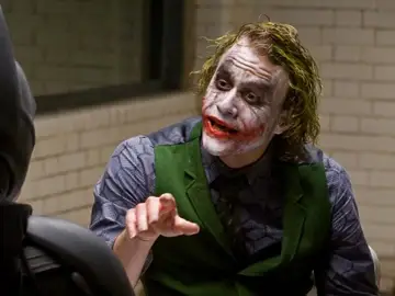 Heath Ledger y Christian Bale en 'El caballero oscuro' Heath Ledger y Christian Bale en 'El caballero oscuro'