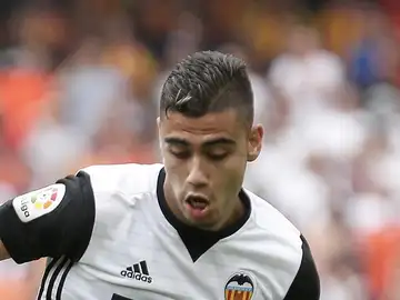 Andreas Pereira, en un partido con el Valencia Andreas Pereira, en un partido con el Valencia