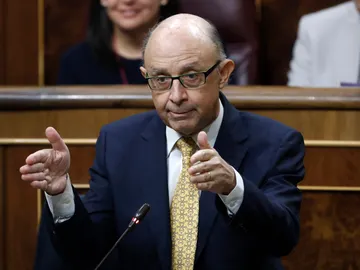 El ministro de Hacienda, Cristóbal Montoro El ministro de Hacienda, Cristóbal Montoro