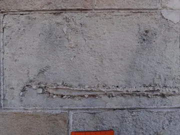 El nuevo icnofósil urbano hallado en la Casa Pascual i Pons El nuevo icnofósil urbano hallado en la Casa Pascual i Pons