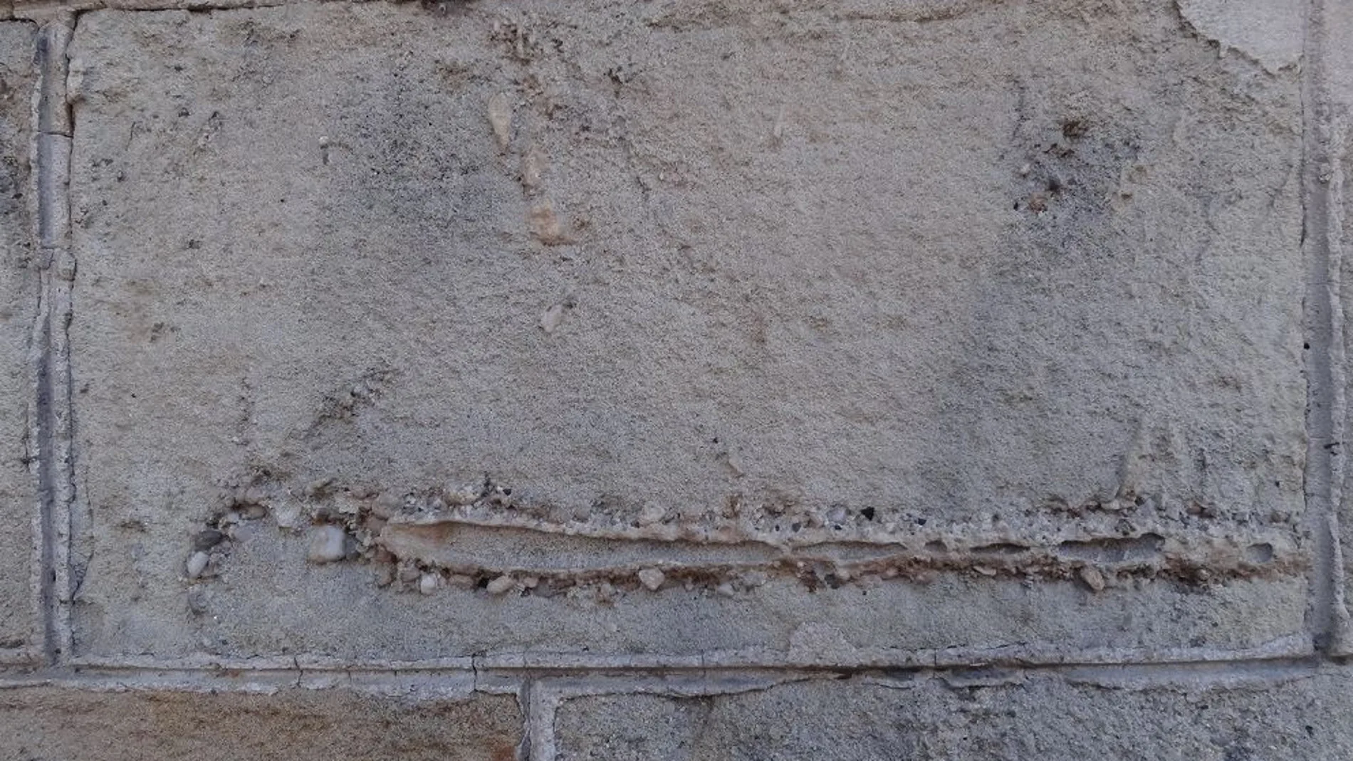 El nuevo icnofósil urbano hallado en la Casa Pascual i Pons El nuevo icnofósil urbano hallado en la Casa Pascual i Pons