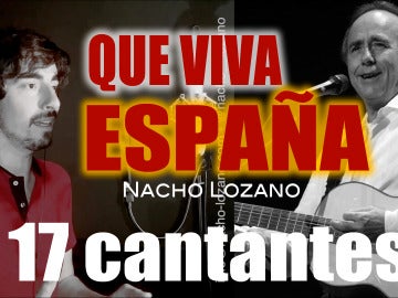 Nacho Lozano, exconcursante de 'Tu cara no me suena todavía', nos sorprende interpretando 'Qué viva España' a 17 voces