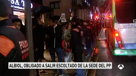 Escrache a Albiol Escrache a Albiol