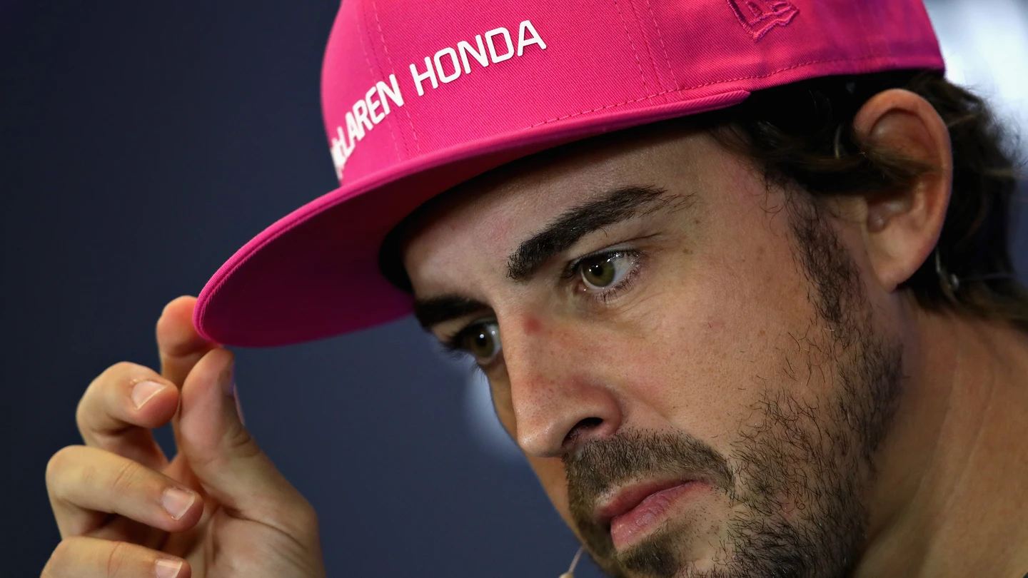 Fernando Alonso, en la rueda de prensa en Austin Fernando Alonso, en la rueda de prensa en Austin