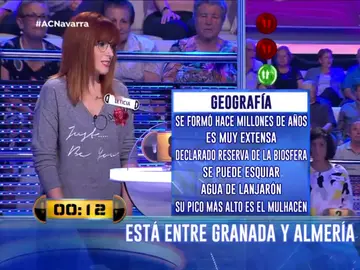 Una concursante de '¡Ahora Caigo!' sitúa el Everest entre Granada y Almería Una concursante de '¡Ahora Caigo!' sitúa el Everest entre Granada y Almería