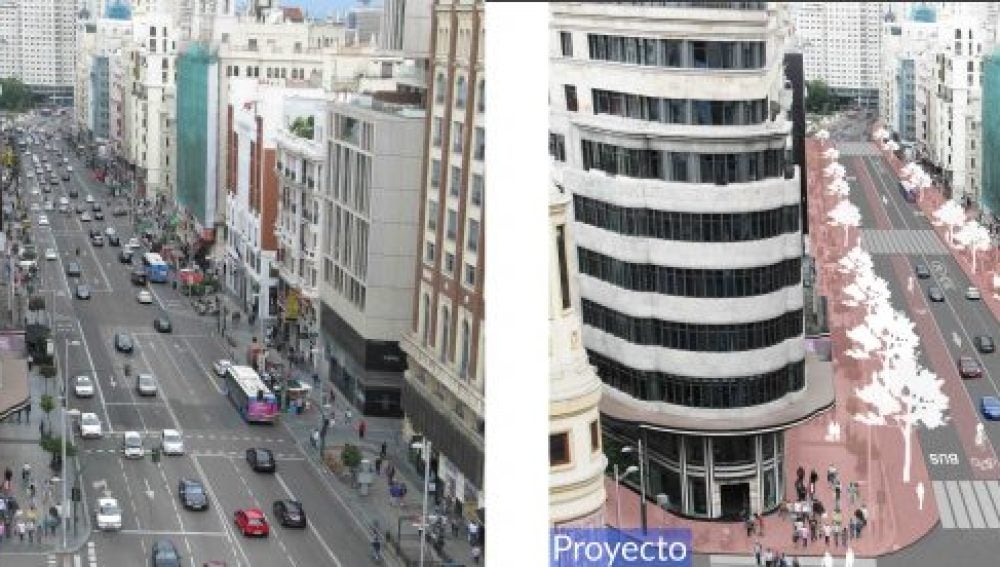 Cambios en la Gran Vía