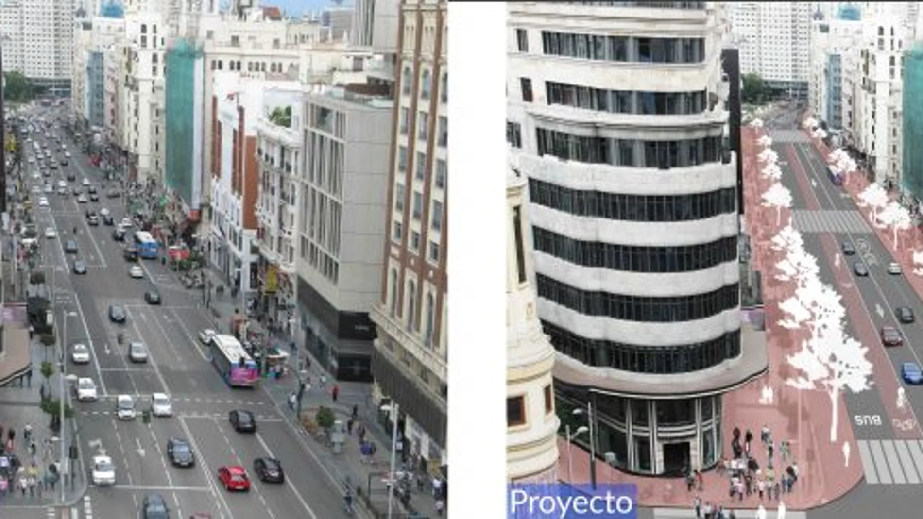 Cambios en la Gran Vía Cambios en la Gran Vía