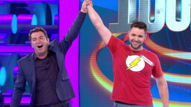 El concursante del especial '¡Ahora Caigo!' Navarra se lleva los 100.000 euros
