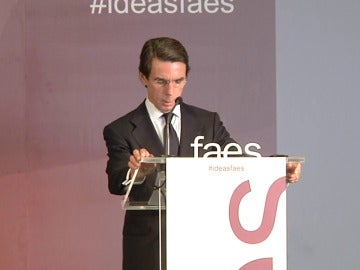 Aznar: "La reforma constitucional no debe ser el pago a plazos de lo que ahora no estamos dispuestos a pagar al secesionismo""