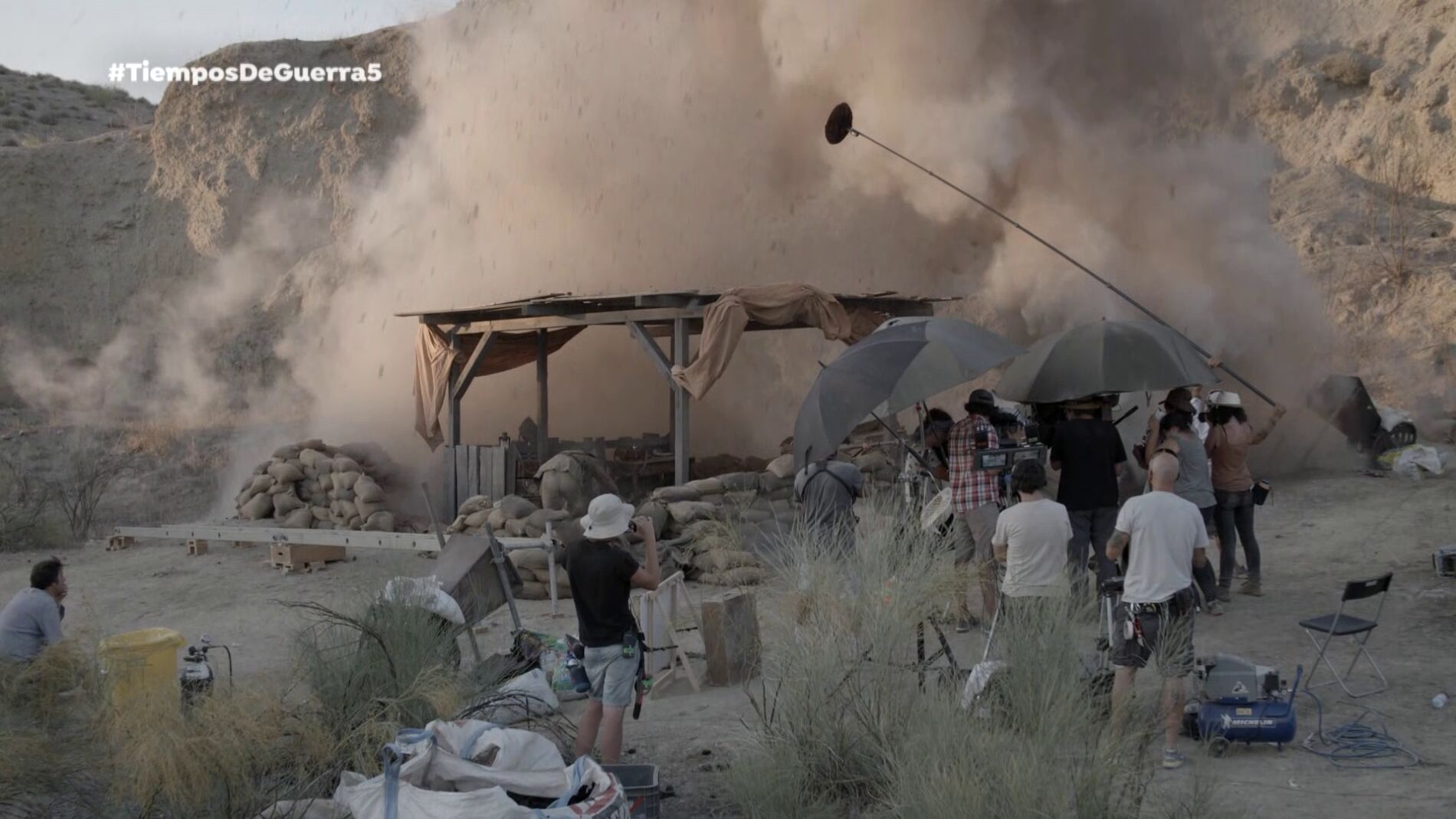 Los actores de &lsquo;Tiempos de Guerra&rsquo; vivieron en primera persona el infierno del combate