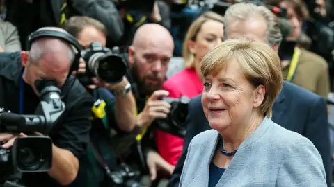 La canciller alemana, Angela Merkel La canciller alemana, Angela Merkel