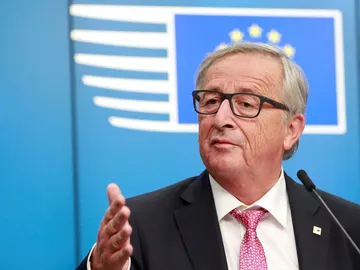 El presidente de la Comisión Europea, Jean-Claude Juncker El presidente de la Comisión Europea, Jean-Claude Juncker