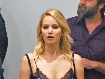La actriz Jennifer Lawrence La actriz Jennifer Lawrence
