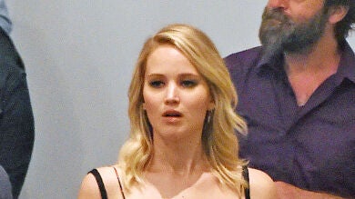 Jennifer Lawrence le bailó a Harrison Ford y 