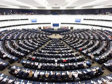 Miembros del Parlamento Europeo votan durante una sesión (Archivo) Miembros del Parlamento Europeo votan durante una sesión (Archivo)