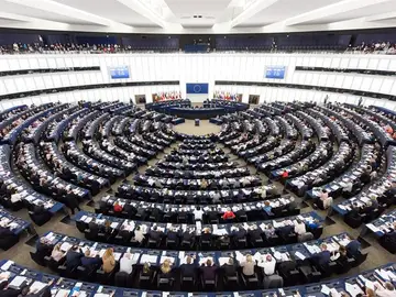 Miembros del Parlamento Europeo votan durante una sesión (Archivo) Miembros del Parlamento Europeo votan durante una sesión (Archivo)