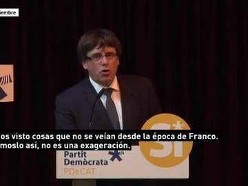 Los políticos "recuperan" a Franco por la crisis de Cataluña 