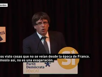 Los políticos "recuperan" a Franco por la crisis de Cataluña Los políticos "recuperan" a Franco por la crisis de Cataluña