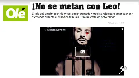 Amenazas de Daesh al Mundial de Rusia Amenazas de Daesh al Mundial de Rusia