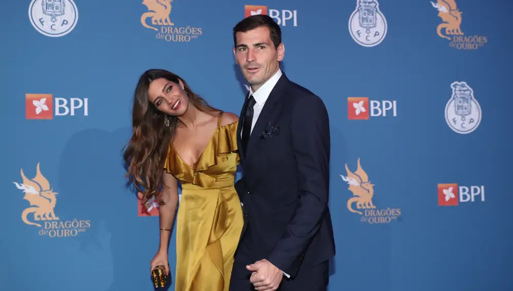 Iker Casillas y Sara Carbonero en la gala Dragones de Oro de Oporto 