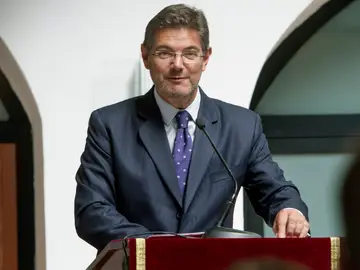 El ministro de Justicia, Rafael Catalá El ministro de Justicia, Rafael Catalá