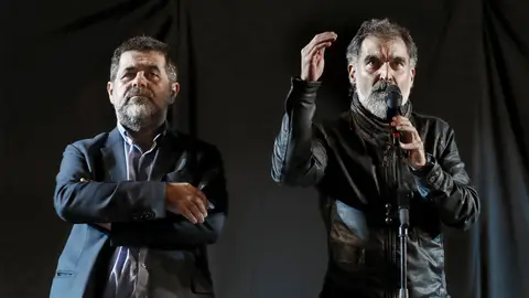 El expresidente de la Asamblea Nacional Catalana, Jordi Sánchez y el presidente de Omnium Cultural, Jordi Cuixart El expresidente de la Asamblea Nacional Catalana, Jordi Sánchez y el presidente de Omnium Cultural, Jordi Cuixart