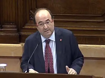 Miquel Iceta comparece en el Parlament Miquel Iceta comparece en el Parlament