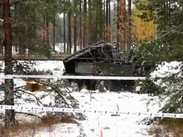 Cuatro muertos en Finlandia al chocar un tren con un camión de las Fuerzas Armadas
