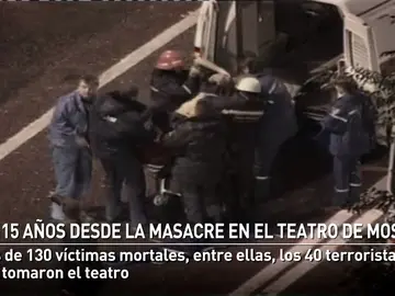 15 años desde la masacre en el teatro de Moscú 15 años desde la masacre en el teatro de Moscú