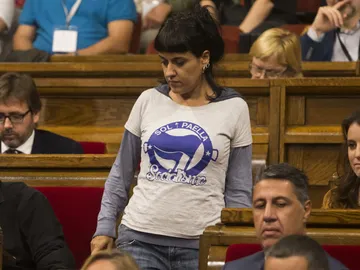 Anna Gabriel, diputada de la CUP Anna Gabriel, diputada de la CUP