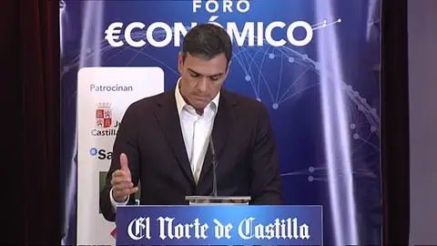 Pedro Sánchez: "Hay una mayoría de catalanes para quienes la independencia no es un horizonte factible" Pedro Sánchez: "Hay una mayoría de catalanes para quienes la independencia no es un horizonte factible"