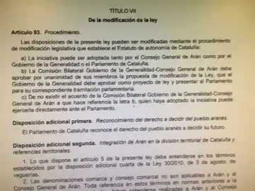 Ley que reconoce el 'derecho a decidir' del Valle de Arán Ley que reconoce el 'derecho a decidir' del Valle de Arán