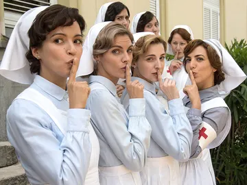 El sexto capítulo de 'Tiempos de guerra' tras las cámaras El sexto capítulo de 'Tiempos de guerra' tras las cámaras