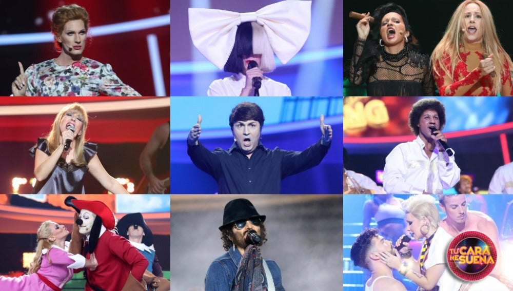 Ranking de la quinta gala de 'Tu cara me suena 6'