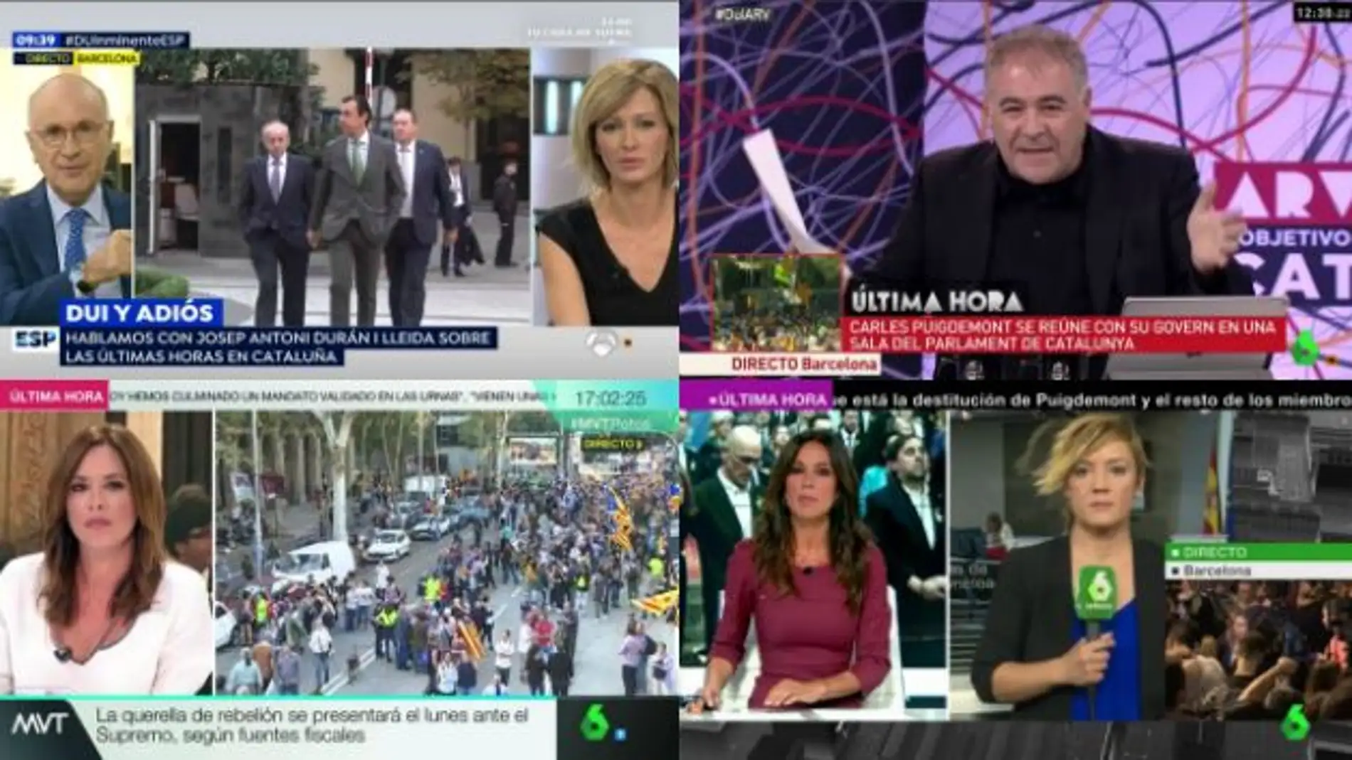 Atresmedia TV, líder informativo, arrasa con su mejor dato diario sin deportes desde el 7D (dic 15), un 33,1%