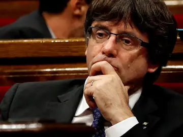 El presidente de la Generalitat, Carles Puigdemont El presidente de la Generalitat, Carles Puigdemont