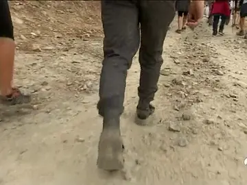 Jóvenes delincuentes canarios se convierten en peregrinos como parte de su castigo para reconducir sus vidas Jóvenes delincuentes canarios se convierten en peregrinos como parte de su castigo para reconducir sus vidas