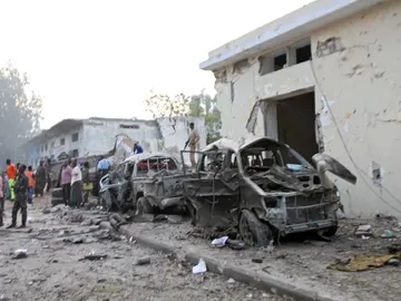 Así ha quedado el hotel tras el ataque Así ha quedado el hotel tras el ataque