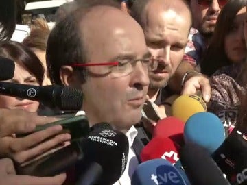 Iceta: "Es importante que seamos muchos los que digamos que no queremos separarnos del resto de España"