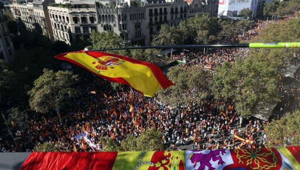 Manifestación en Barcelona