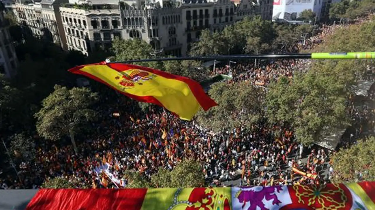 Manifestación en Barcelona