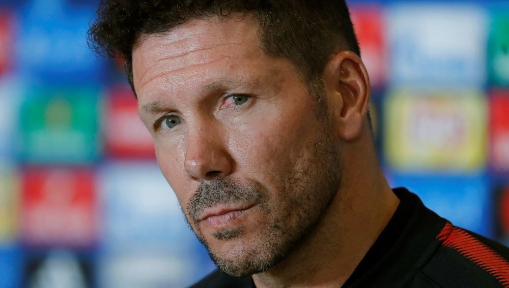 Simeone en rueda de prensa
