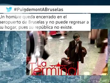 Memes del viaje de Puigdemont a Bruselas Memes del viaje de Puigdemont a Bruselas