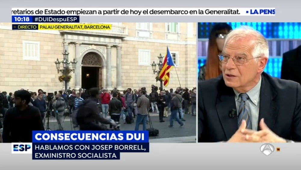 Josep Borrell, en EP